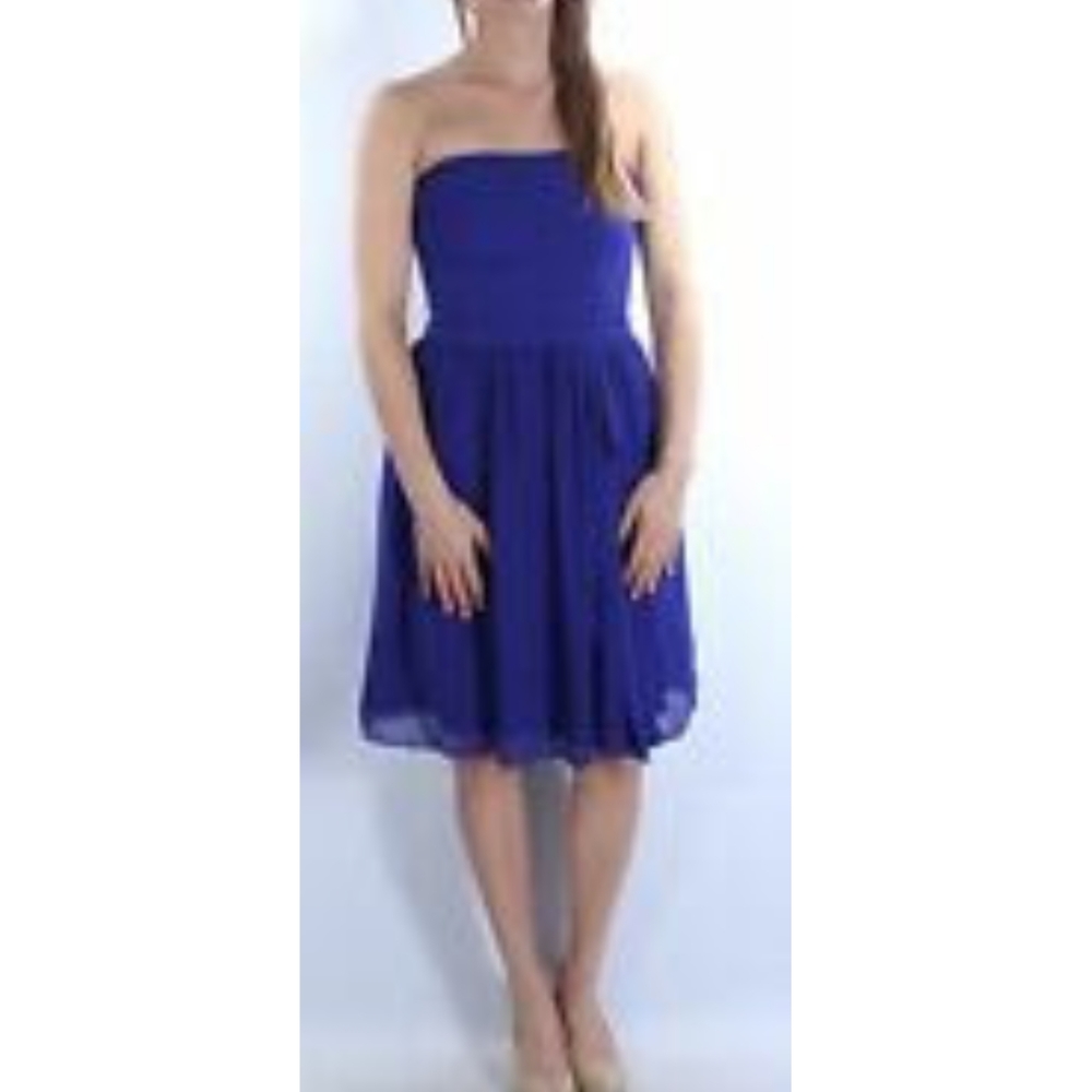 Ralph Lauren sweetheart ruched dress size 4